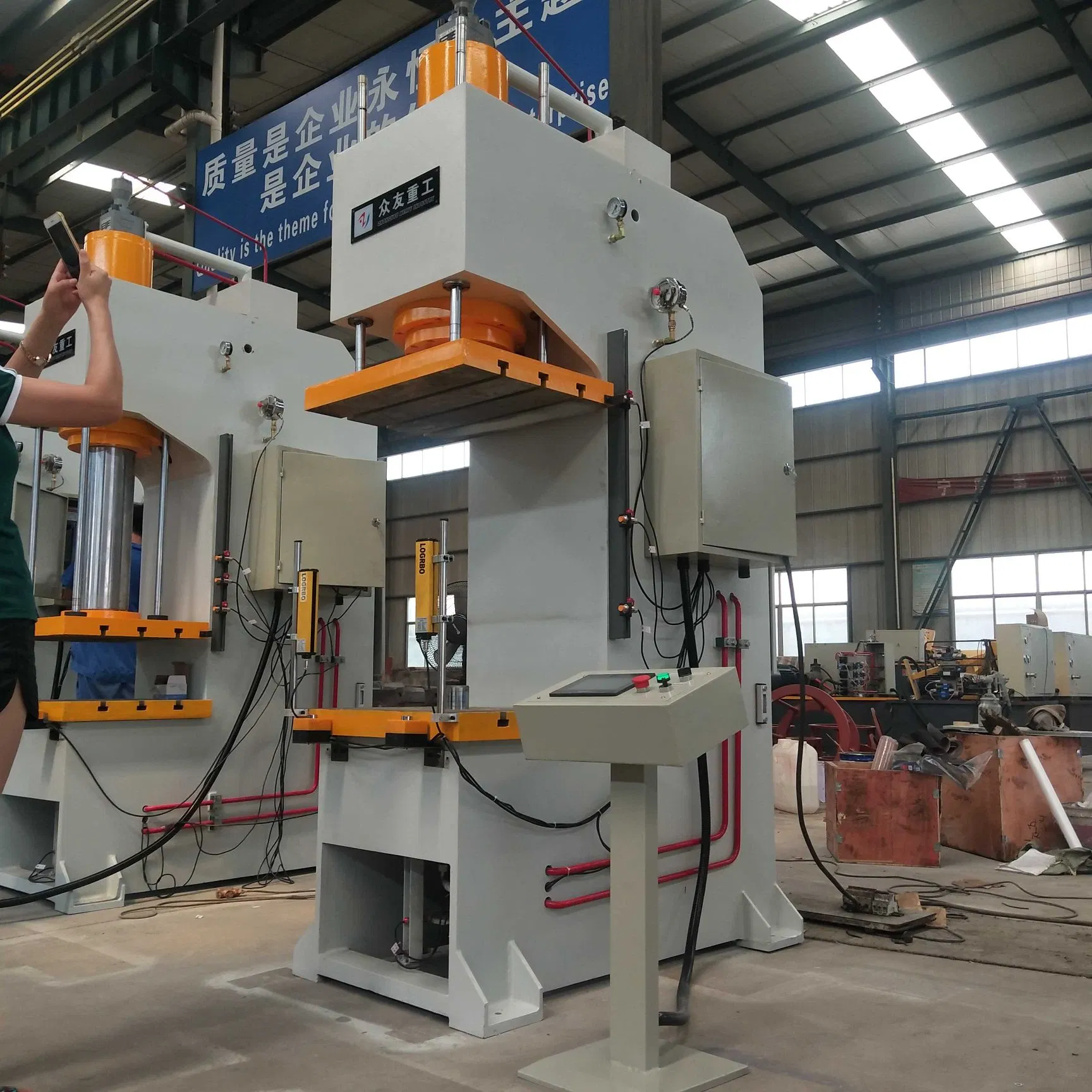 63/80/100 T Small C Frame/Single Column Alignment/Straightening/Bearing Samll Hydraulic Press