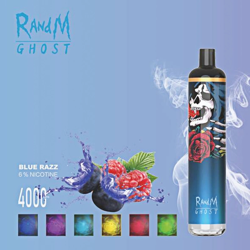 Hot Selling Vape Pen Randm Ghost 4000 Puffs 8ml Cart Pod 1000mAh Battery Rechargeable Colorful RGB Light Wholesale/Suppliere-Cigarette