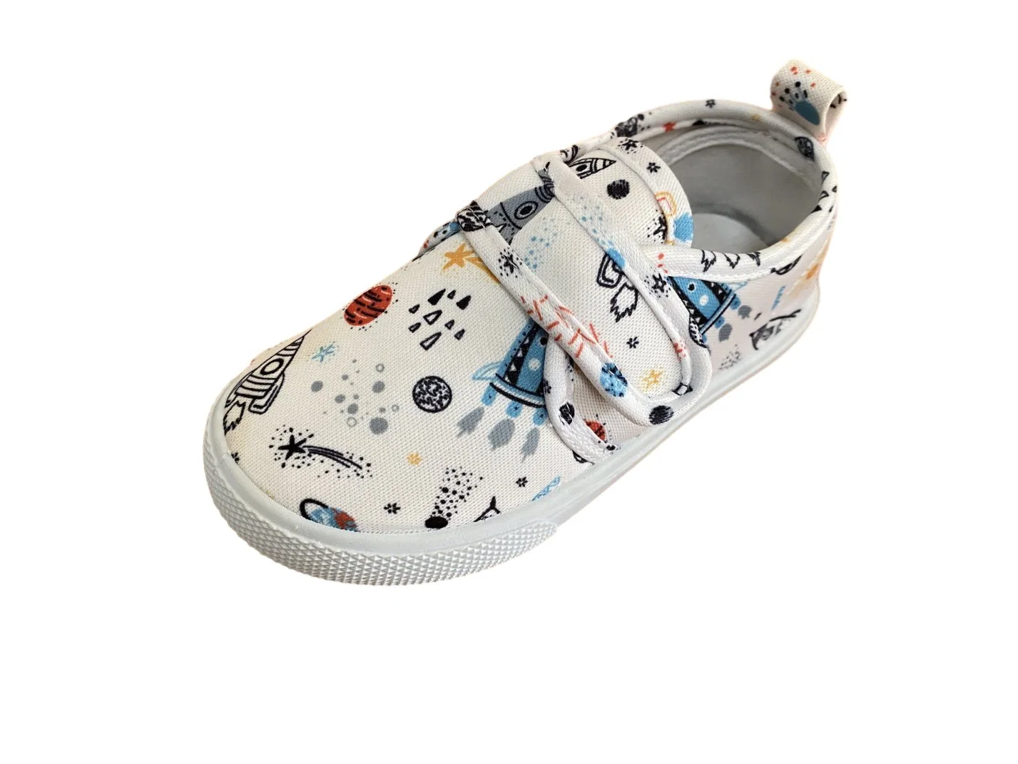 Venta directa Inyección PVC suela exterior Sneakers niños Zapatos Casual Calzado para niños Zapatos de lona para niños