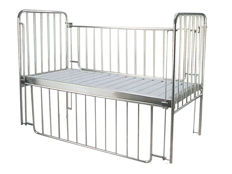 Hospital Cheap Stainless-Steel Flat Children Medical Bed Price (THR-CB12)