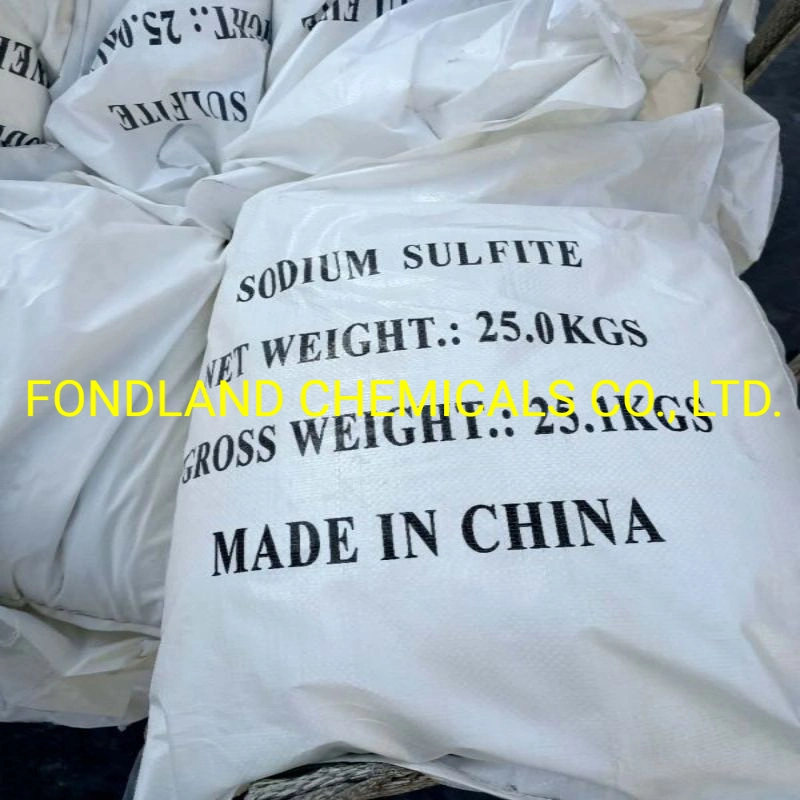 China Hersteller 99% Min Food / Industrie Grade Wasserlose Natriumsulfit