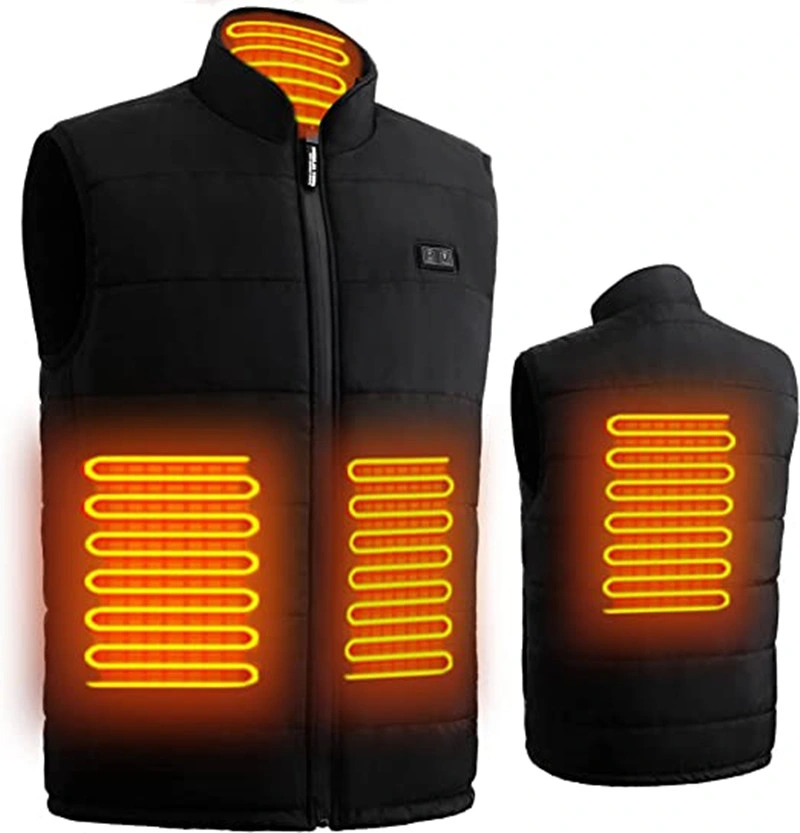 USB Heated Vest Intelligent Heating Waistcoat Thermal Warm Clothing Outdoor Camping Hiking