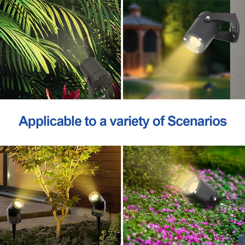 Waterproof IP65 Garden Lamp New Design DC24V Spike LED Underground Light