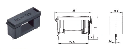 High Quality 5X20 PCB Fuse Hodler (BLX-A)