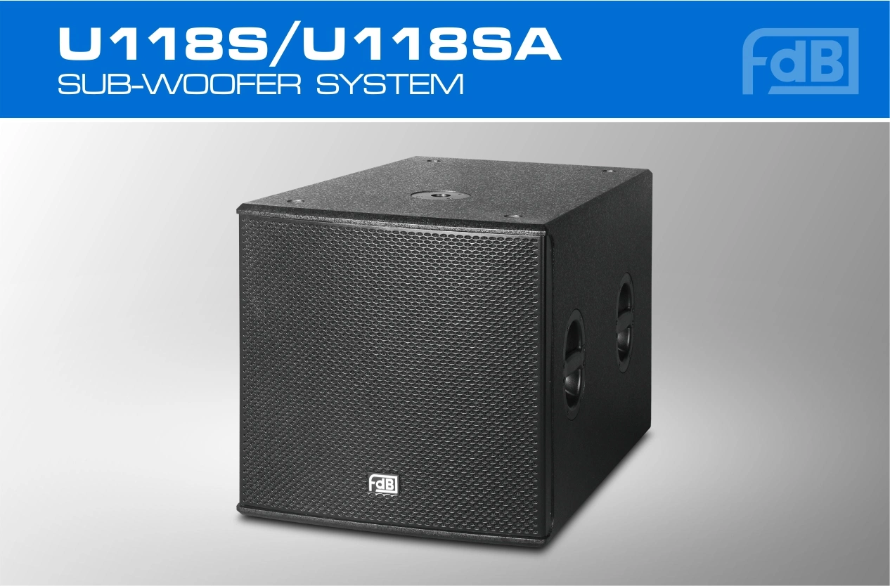 Single 18inch Passive/Active Bass Speaker with 4&prime; &prime; Voice Coil