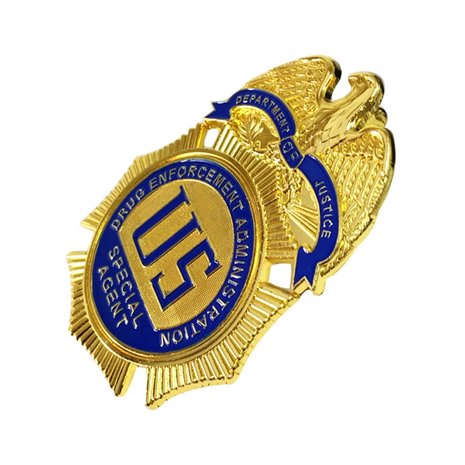 Manufacturers China Custom High quality/High cost performance Soft Enamel Metal Lapel Enamel Police Badges for Promotion Gift