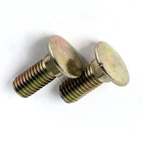 M8X35/40/45/50 DIN603 Carbon Steel B16 C20c Rainbow Colour Zinc 8.8 Full Thread Carriage Bolt