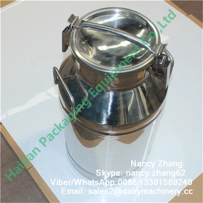 Fresh Milk Using Stainless Steel Transport Can with Sealing Ring