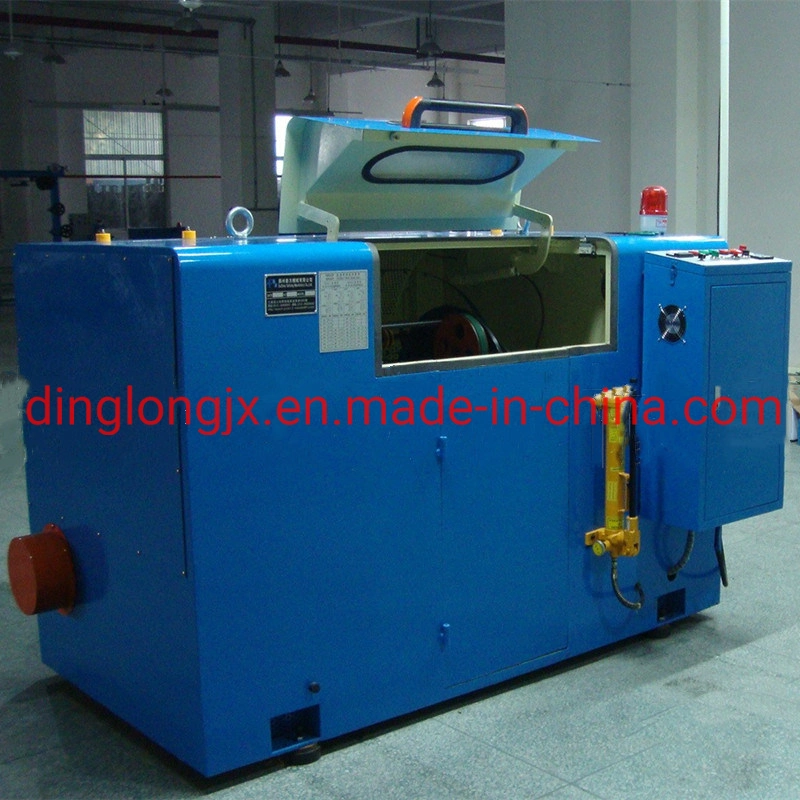 Plastic Cable Copper Wire Cable Bunching Single / Double Stranding Machine