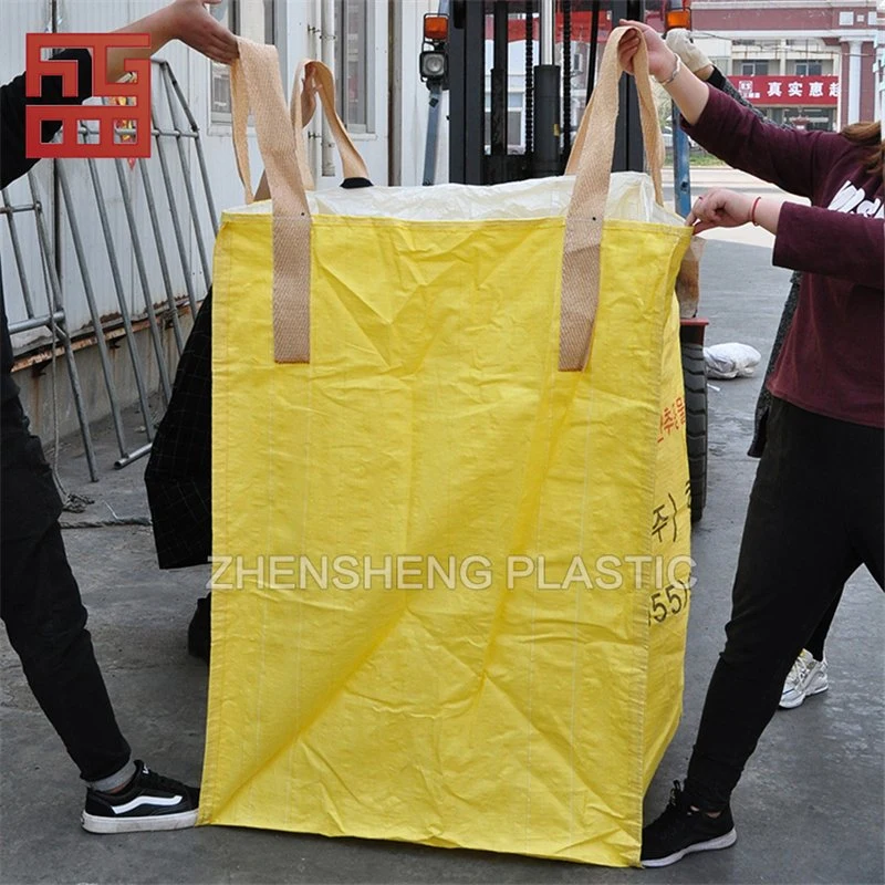 Widely Used PP Bulk Bag Sack Plastic Cover Container Woven Big Bags for Cement