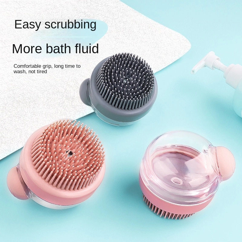 Pet Cleaning Beauty Bathing Pet Dog Grooming Silicone Shower Brush Brushes Bath Massage Pet Brush Shampoo Dispenser