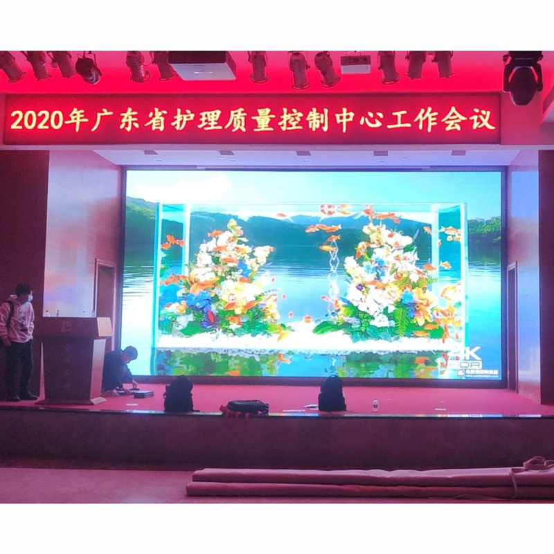 Indoor P5 Big Mesh Background Video Picture LED Wall LED Display Screens