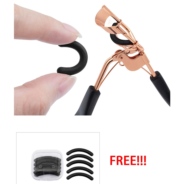 Private Label Mini Black Rose Gold Eyelash Curler Wholesale/Supplier