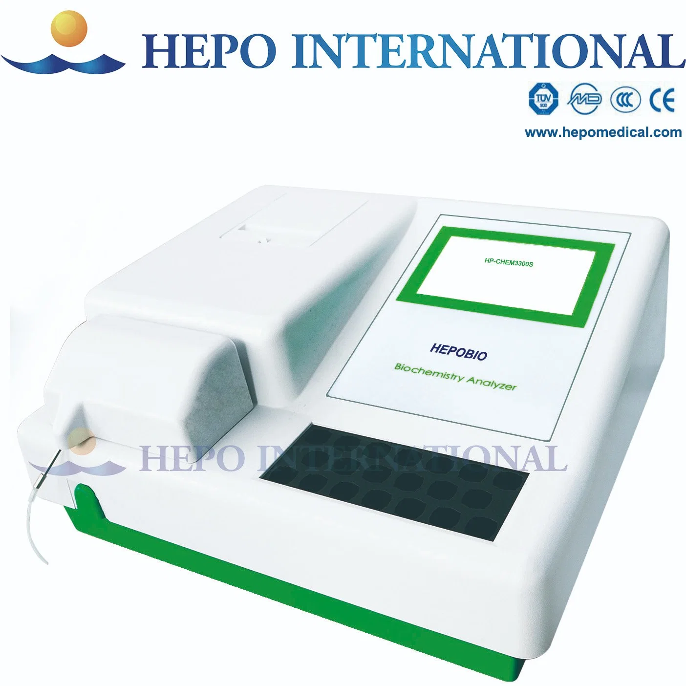 Russian Software Hospital Semi Automatically Biochemistry Analyzer