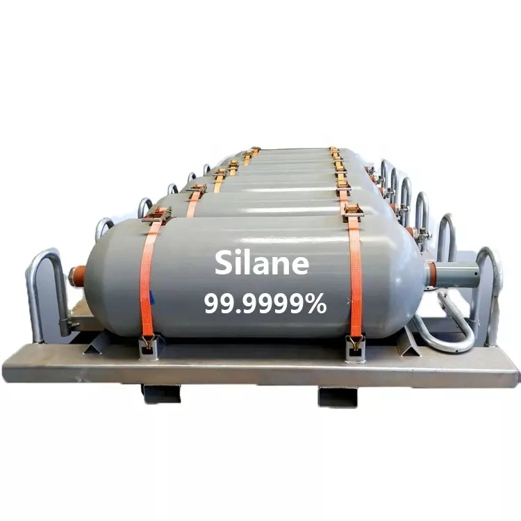 Electronic Grade Sih4 Gas High Purity Silane Gas