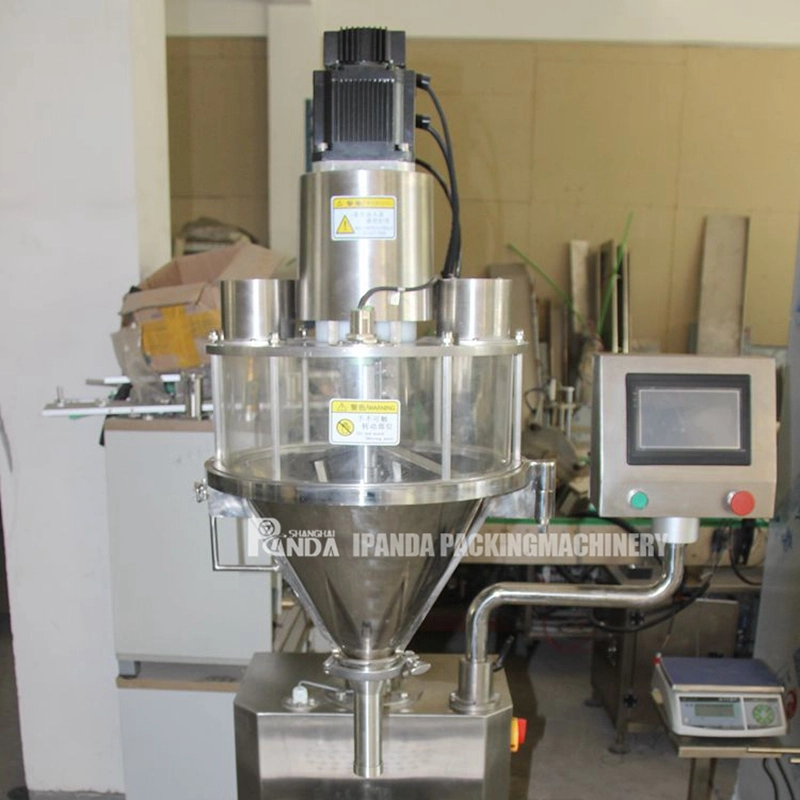 Semi Automatic Dosing Filler Multi Function Chemical Flour Spice Coffee Powder Auger Filling Packing Machine