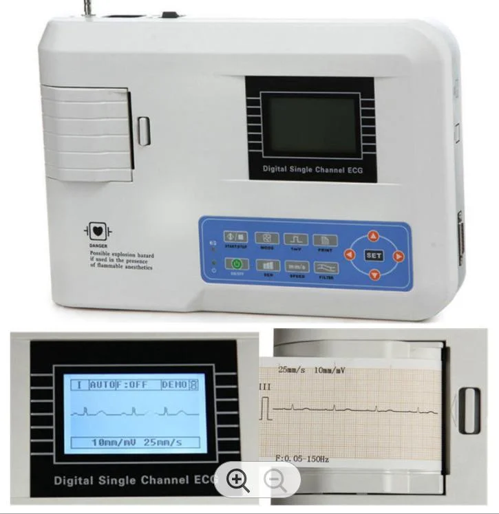 ECG100g CE Contec High quality/High cost performance  Digital Single Channel ECG Machine