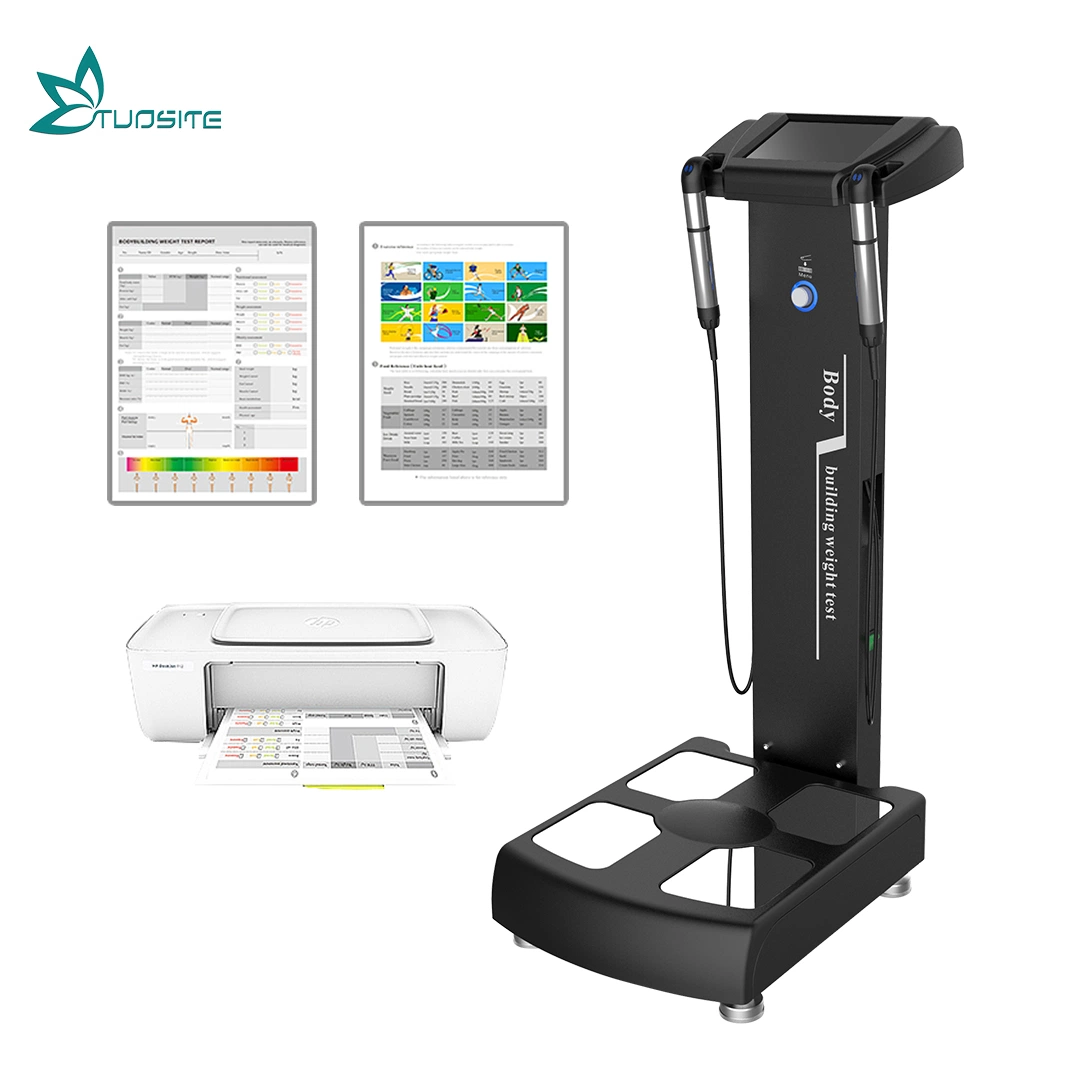 La composition du corps humain quantique numérique Fat Analyzer Échelle machine 3dfull scanner du corps de la santé des éléments de poids de l'analyse des prix de la machine laser