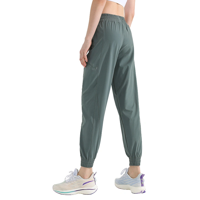 2023 Pantalons de sport amples à séchage rapide Pantalons de survêtement minces pour dames Leggings de yoga