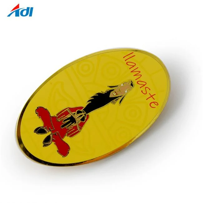 China Manufacture Girl Lapel Pin for Bags Clothes Party Brooch Enamel Women