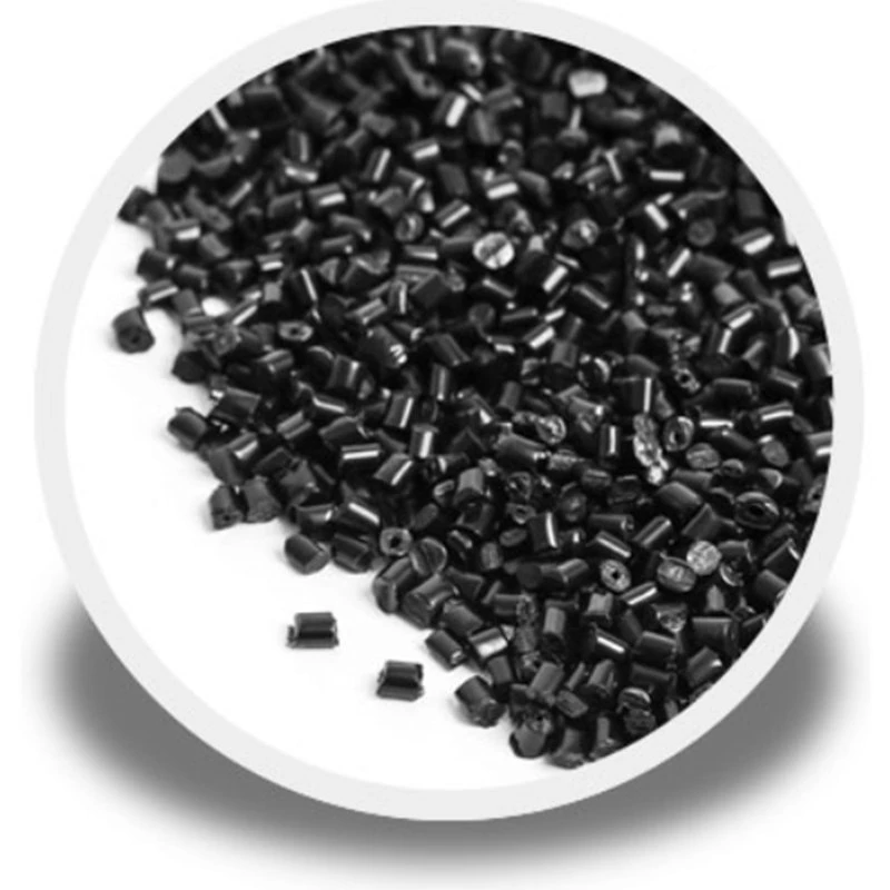 Food Grade Plastic Pellets PE/PP/EVA/ABS/Pet Carbon Black Masterbatch for Film Blowing Injection and Extrusion