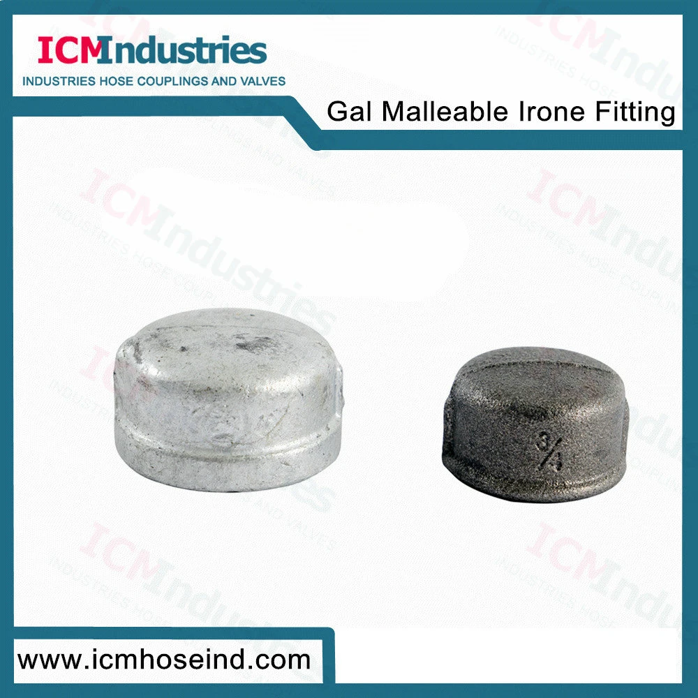 Galvanized & Black Malleable Iron Pipe Fitting Hex Plug