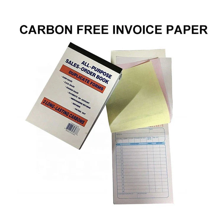 Custom Carbonless Paper Computer Paper Sales Order Book Receipt Book Guest Checks Invoice Paper