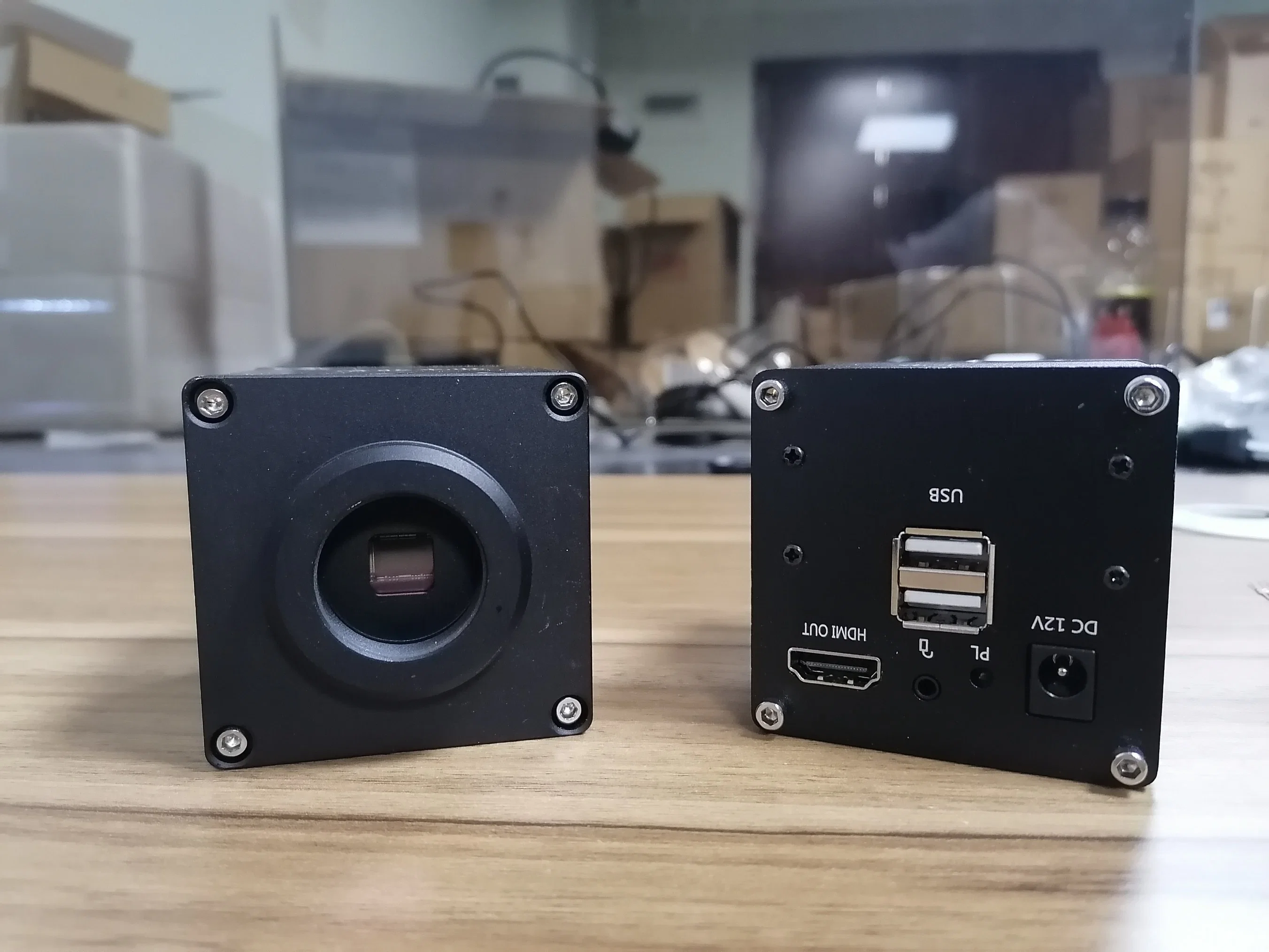 Industrielle HD-Elektronenmikroskop-Videokamera für die Reparatur von Mobiltelefonen Fotomessung Bei Der Inspektion