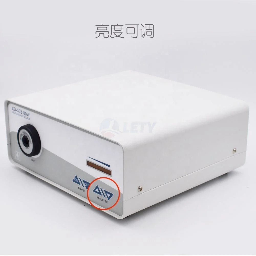 Medical Cold LED Light Source 80W for Laparoscopy Endoscopy