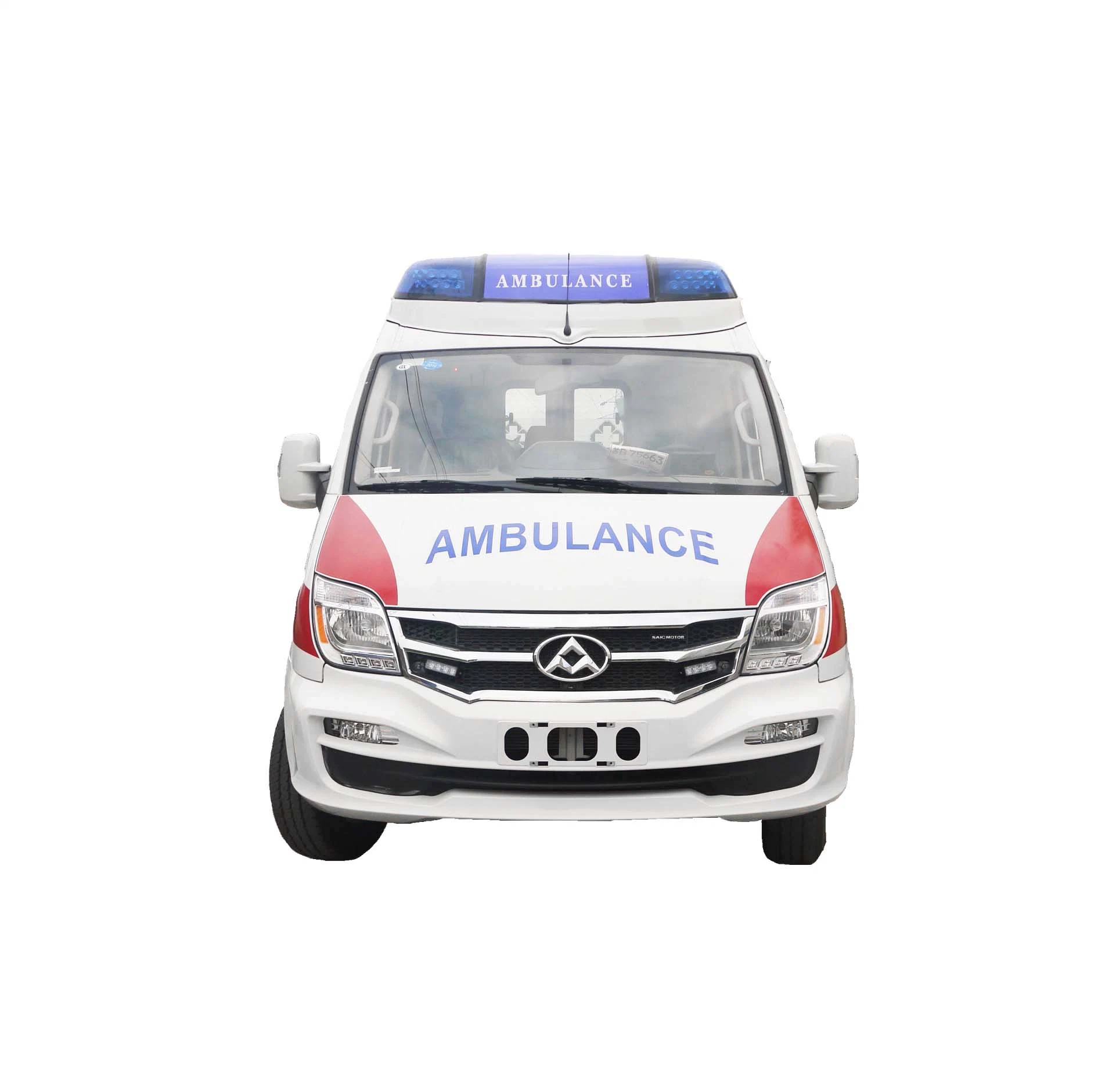 Saic Maxus V80 Diesel vehículo ambulancia con equipo médico