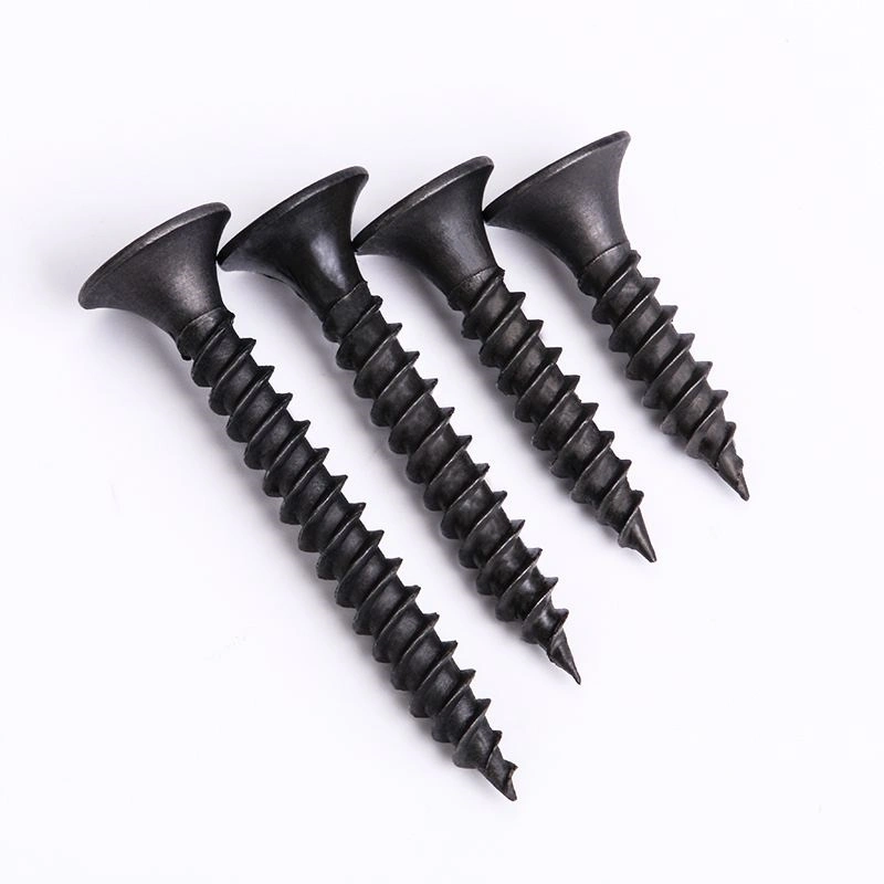 Gypsum Board Screw Black Gray Bugle Head Phosphate Self Drilling China Factory