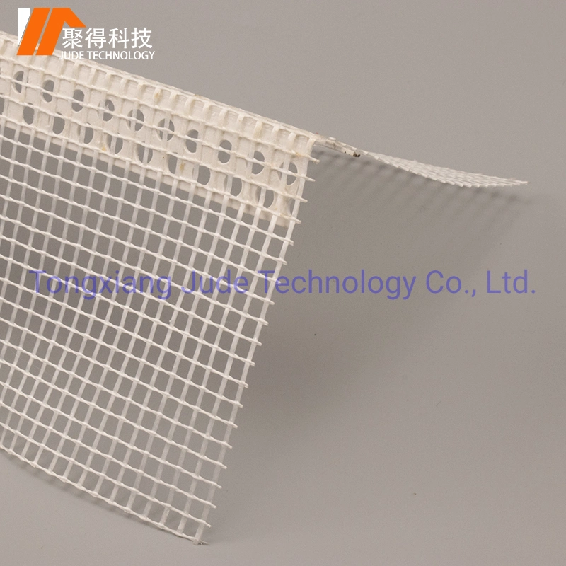 Plastic Angle Bead with Mesh Drywall Corner Bead with Mesh PVC Bead with Mesh