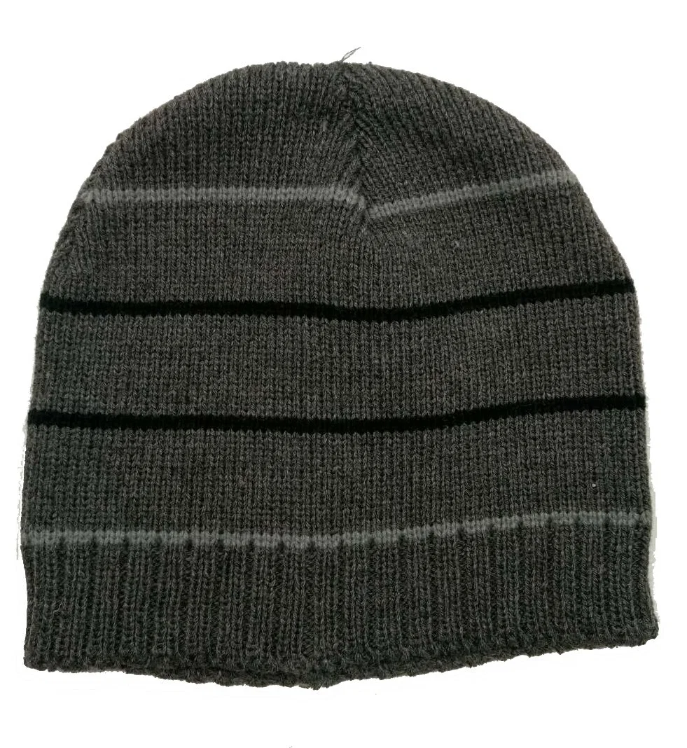 Banda de los hombres de moda otoño invierno cálido tejido Beanie Hat Cap
