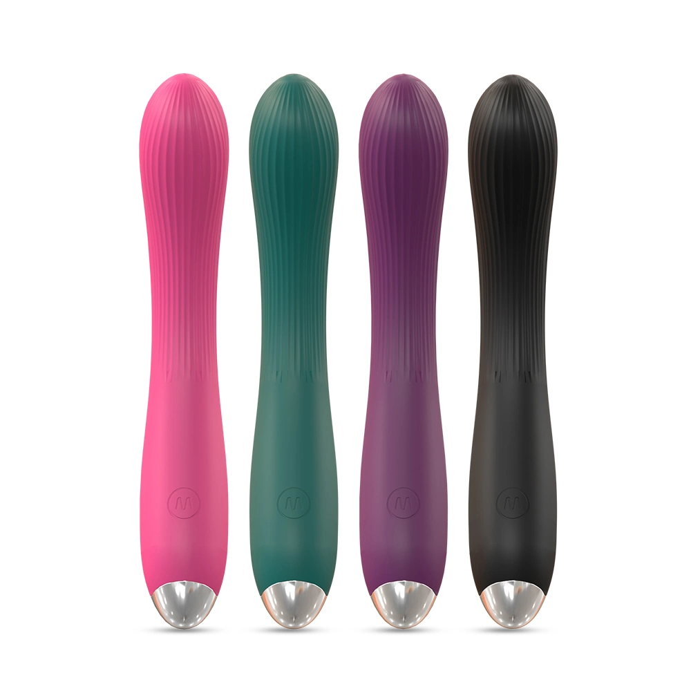 High quality/High cost performance  Noiseless Silicone Wand Massager Strong Vibration USB Rechargeable Dildos and G Spot Vibrators for Women