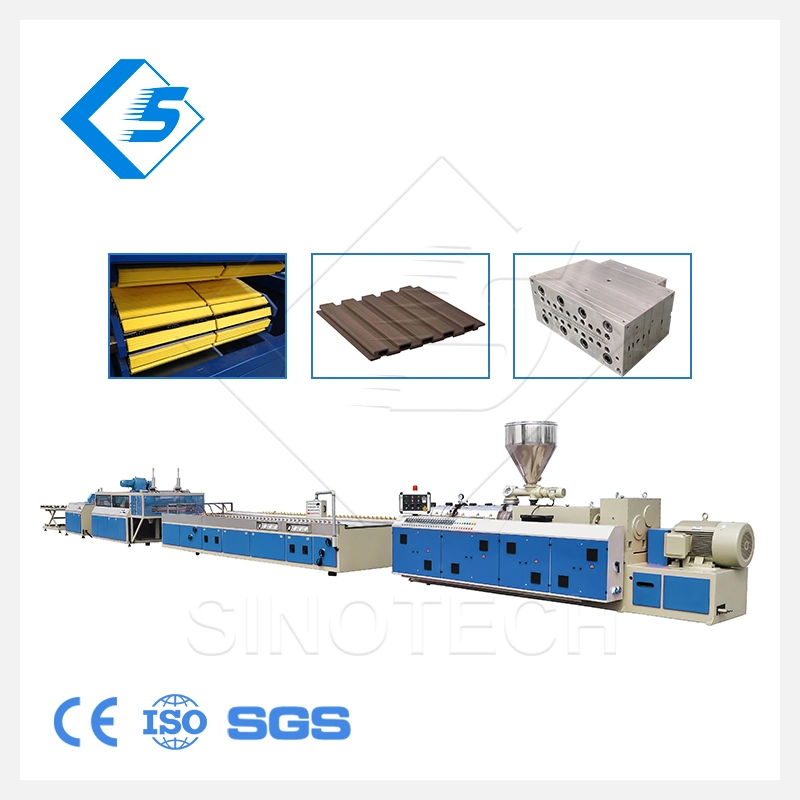 PVC Film Lamination WPC PVC Ceiling Wall Sheet Board Panel Extruding Extrusion Manufacturing Making Machine