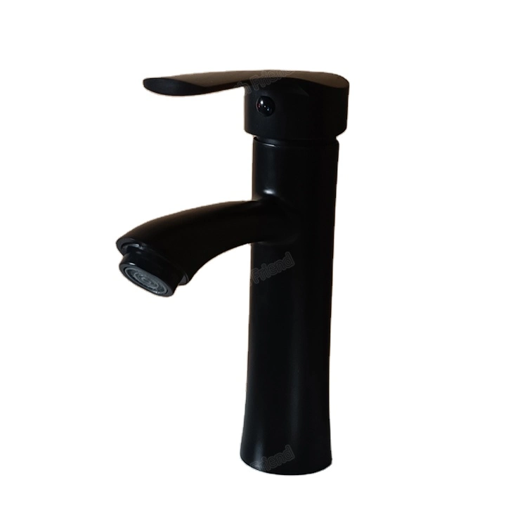 Fashionable Design Water Faucets Short Black Sink Faucet Kitchen Faucet Deck Mounted Water Faucet