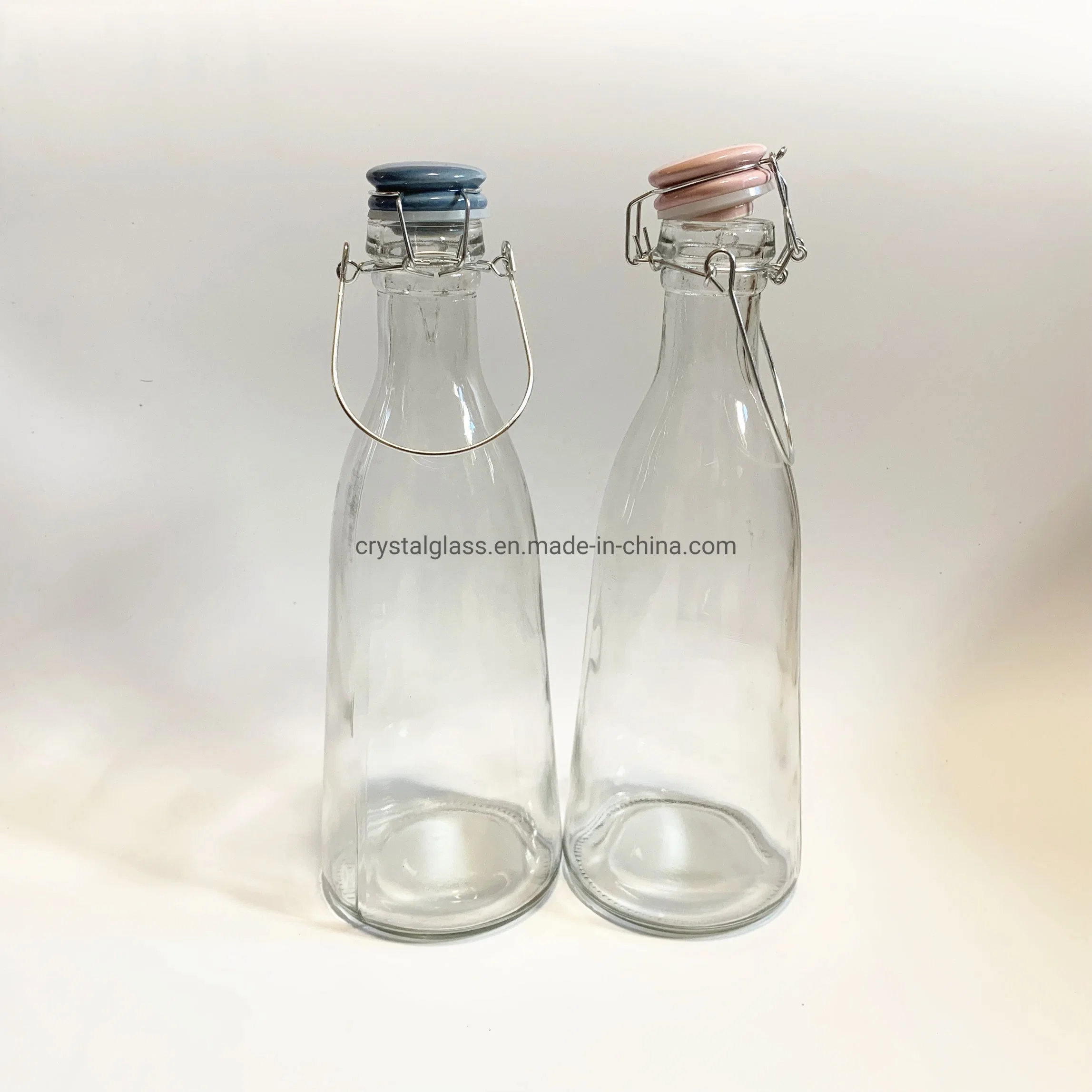 500ml 1000ml para uso alimentario Swing Top Kombucha vidrio botellas