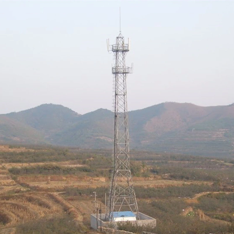 Hot DIP Galvanized Steel Lattice Tower for Communication