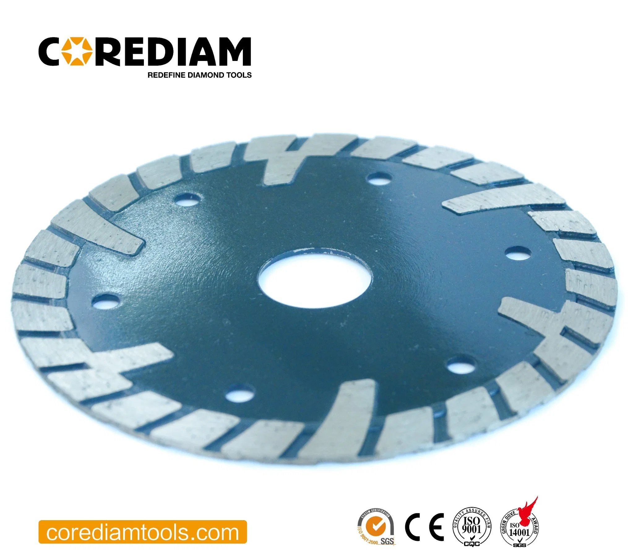 Long Cutting Life Diamond Turbo Type Stone Saw Blade/Diamond Tool