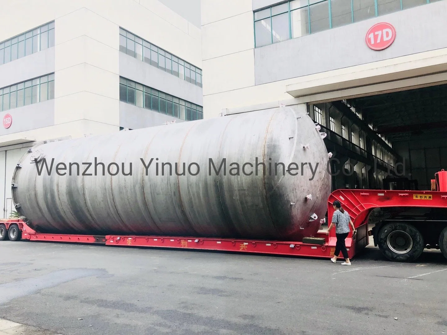 Stainless Steel Ethanol Alcohol Chemical Collection Vessel Methanol Hexane Acetone Holding Horizontal Storage Tank