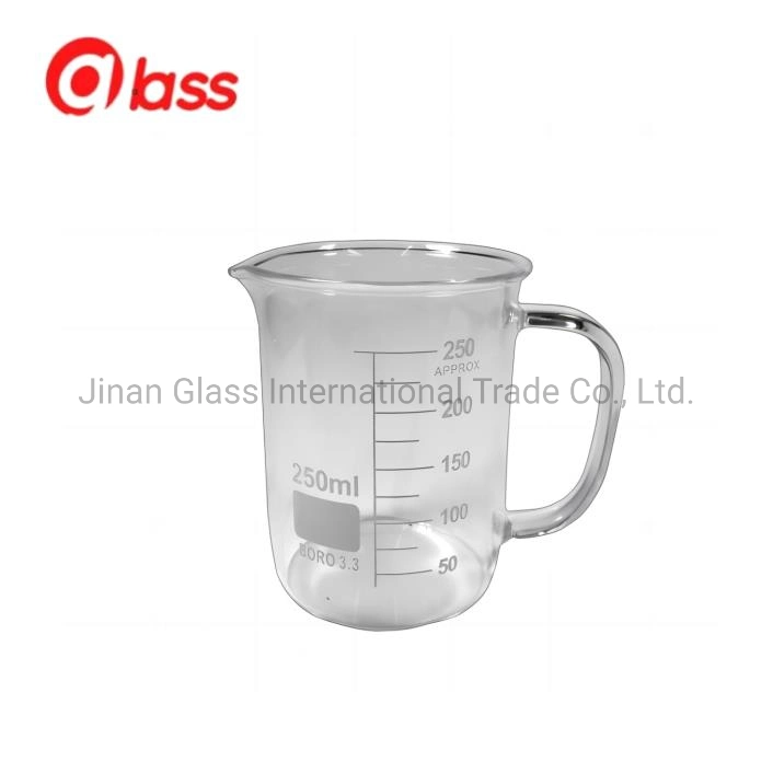 Automatic Glass Beaker Making Machine 500ml Glass Beaker for Lab Borosilicate Glass Low Form Beaker