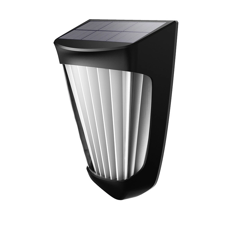 Aplique LED Solar para lavagem de parede à prova de água para exterior Luz