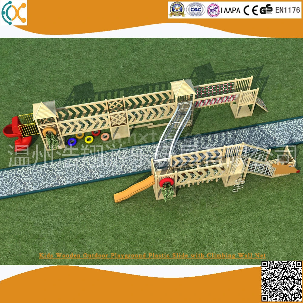 Outdoor Adventure Wooden Play Equipment for Children