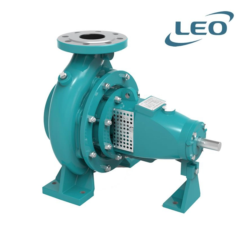 Leo Industrial Electric Horizontal Einstufige Endabsaugung Zentrifugalwasser Pumpe für Wasserversorgung und Abfluss