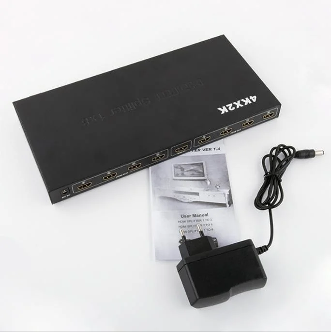 1X8 HDMI Splitter 8 Port 1 in 8 out