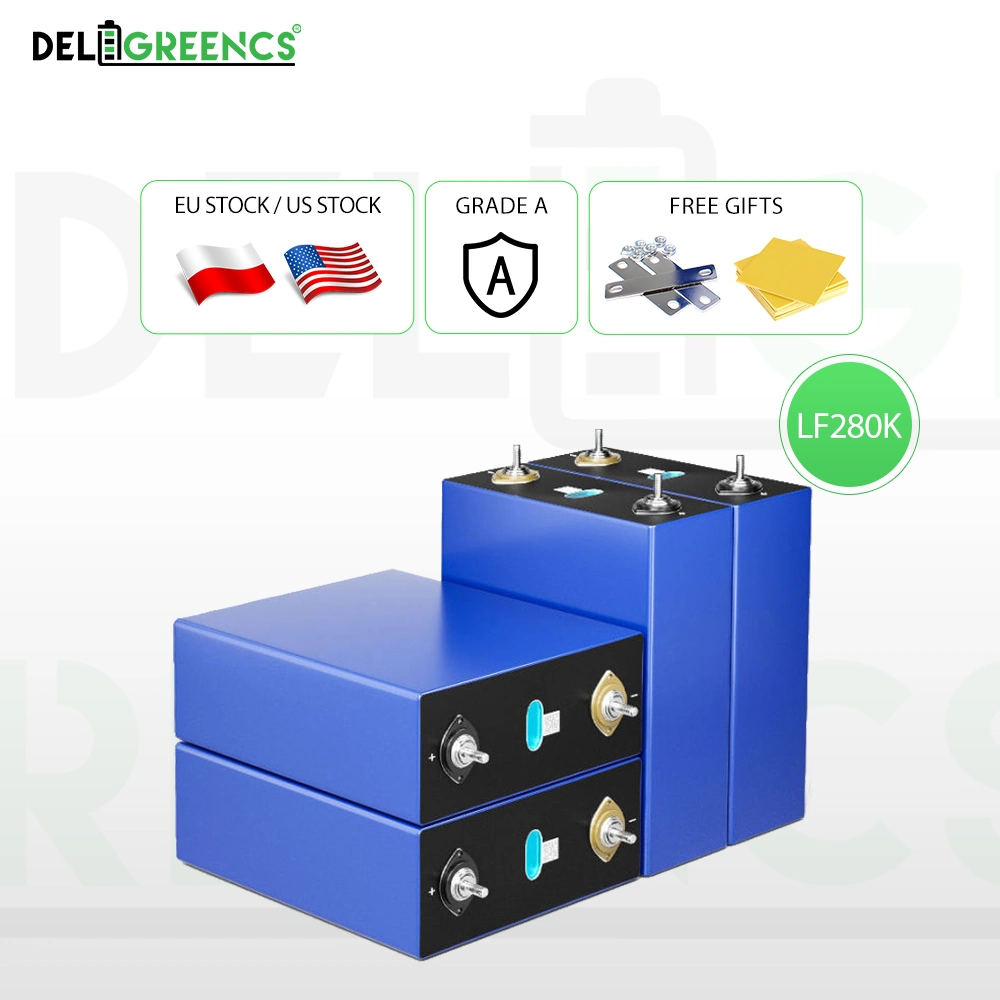 EU/USA/Cn Stock Availabe Free Shipping DDP Eve 280ah Lf280K LiFePO4 Battery 6000 Life Times Cycle for Solar Storage System