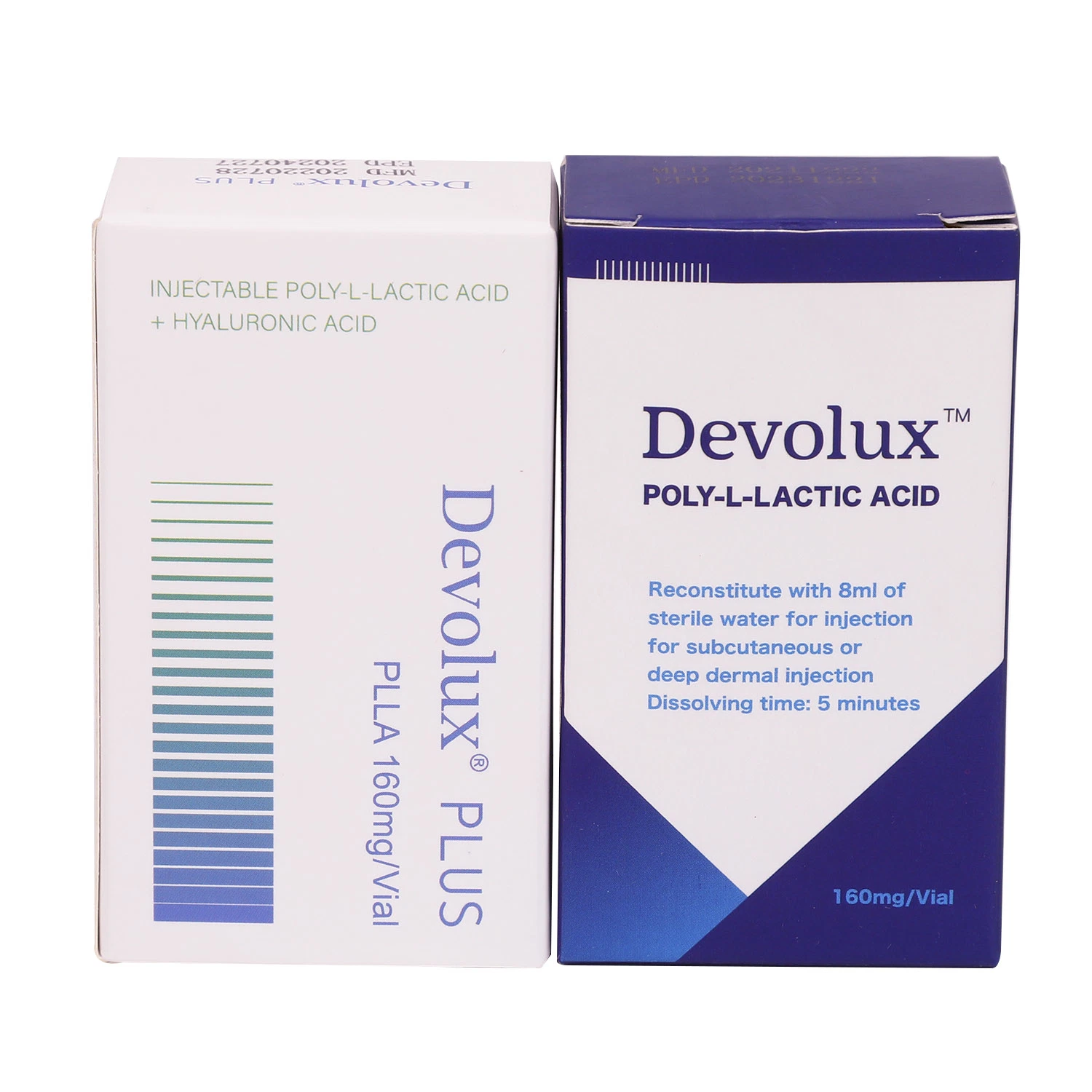 Devolux PLLA Ästhetische Gesicht Buttock Lift Dermal Filler Poly-L-Milchsäure Für Anti Aging
