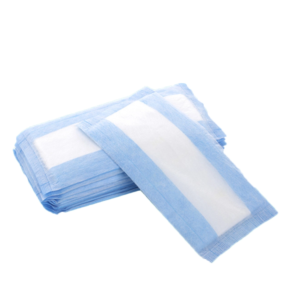Hospital Adult Disposable Waterproof Medical Bed Pad Blue