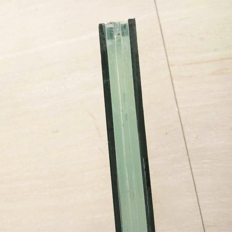 Customizable 2mm 3mm 5mm 6.38 21.14mm Milky White Fused Irregular Laminated Transparent Glass