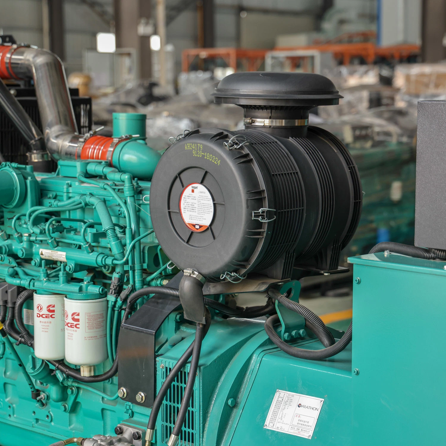 400kw Cummins Volvo Engine Water Cooled Power Generator Open Type 500kVA Cummins Diesel Generator